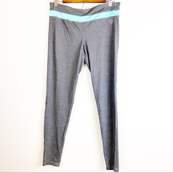 Live Love Dream Gray Leggings Size L